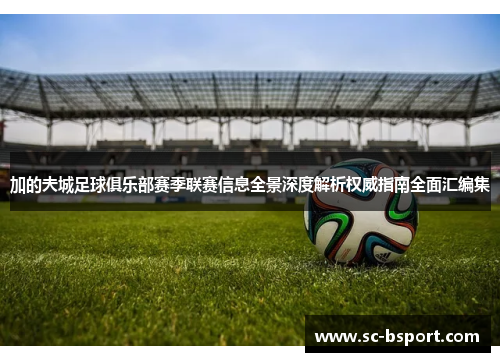 加的夫城足球俱乐部赛季联赛信息全景深度解析权威指南全面汇编集 加的夫城足球俱乐部赛季联赛信息全景深度解析权威指南全面汇编集